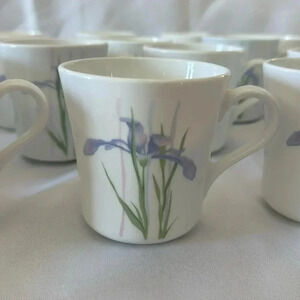 Corningware Corelle Shadow Iris Mugs - 11 Available